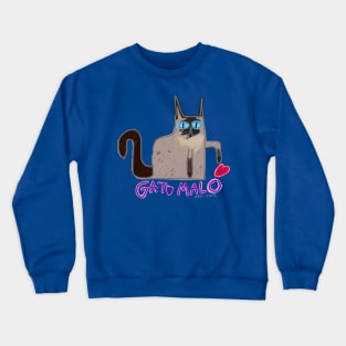 Soulless gato bad Crewneck Sweatshirt